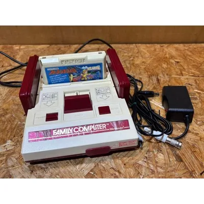 任天堂 ファミコン ファミリーコンピューター 本体 H9574440 ソフト付き