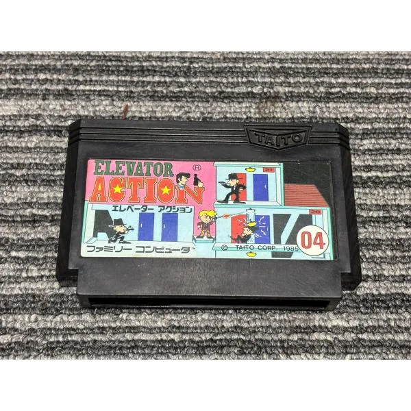 ファミコン カセット ソフト エレベーターアクション ELEVATOR ACTION FC