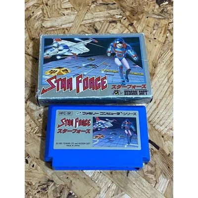 ファミコン カセット ソフト スターフォース STAR FORCE 箱 付き FC