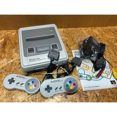 美品 スーパーファミコン 本体 任天堂 説明書付き SM11776393