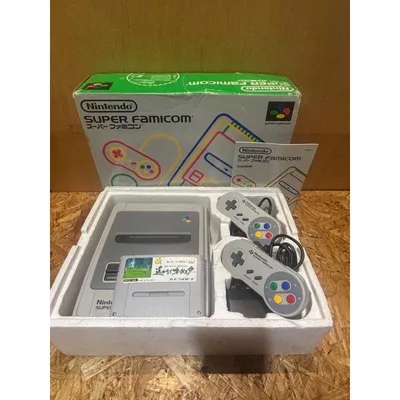 スーパーファミコン 本体 S20333426 箱 説明書ソフト付き