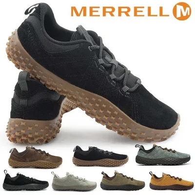 Merrell Shoes รองเท้าผ้าใบผู้ชาย Rapto รองเท้าผ้าใบ Barefoot Shoes เดินป่ากลางแจ้ง Suede