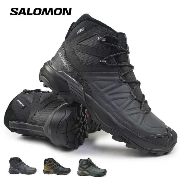 サロモン メンズ 防水 ブーツ X ULTRA SNOWPILOT WATERPROOF ウィンターブーツ
