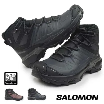 Salomon Boots Women's X ULTRA SNOWPILOT WATERPROOF Waterproof Winter Boots 25 New Fall/Winter