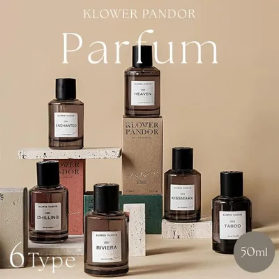 KLOWER PANDOR Perfume First Time 50ml KLOWER PANDOR Eau de Parfum Perfume Beginner Gentle Scent Daily Fragrance Stylish Luxury (SIB) Overseas