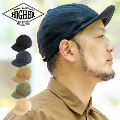 HIGHER / ハイヤー / ヴィンテージヘリンボンキャップ / 帽子 / メンズ レディース / 日本製【爆買】