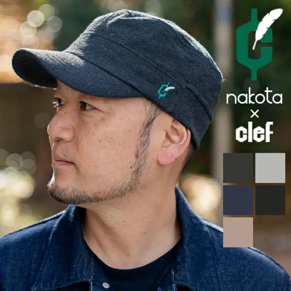 nakota × clef / ナコタ × クレ / エクストラパイル リブ / ワークキャップ 帽子 キャップ / メンズ レディース【爆買】