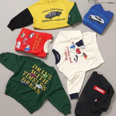 トミカ 服 トレーナー キッズ ブリーズ 子供服 男の子 女の子 クリスマス 秋 冬 グッズ breeze ジュニア 子供 130cm 120 110 100 スウェット 子ども 爆買