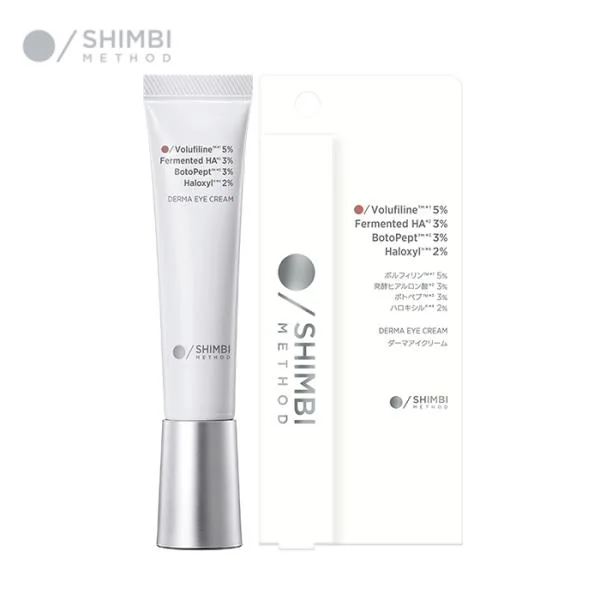 SHIMBI ダーマアイクリーム ボルフィリン5% 発酵ヒアルロン酸3% SHIMBI METHOD | スキンケア 保湿 乾燥肌 化粧品 エイジングケア 潤い
