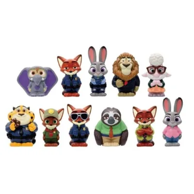 エンスカイ ズートピア ソフビパペットマスコット【1BOX 11パック入り】