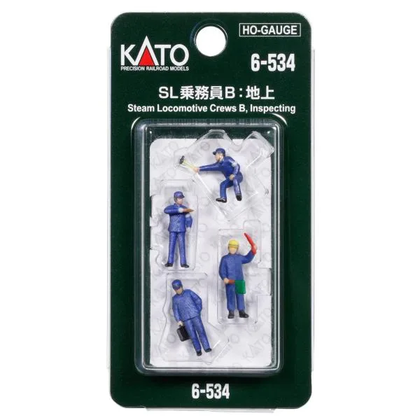 KATO HOゲージ SL乗務員B:地上 ジオラマ用品 6-534