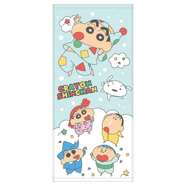 クレヨンしんちゃん タオル 全国送料無料 フェイスタオル パジャマ 景品 子供会 クリスマス会 夏祭り 部活 おすすめ 人気 男の子 女の子 しんのすけ しんちゃん