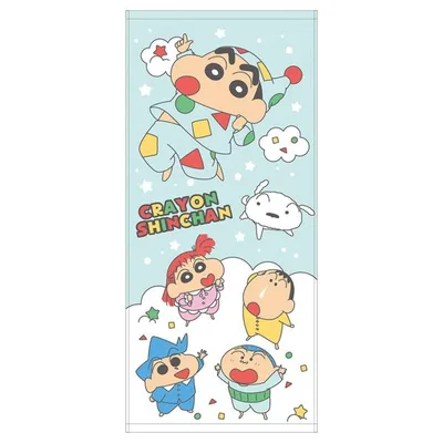 クレヨンしんちゃん タオル 全国送料無料 フェイスタオル パジャマ 景品 子供会 クリスマス会 夏祭り 部活 おすすめ 人気 男の子 女の子 しんのすけ しんちゃん