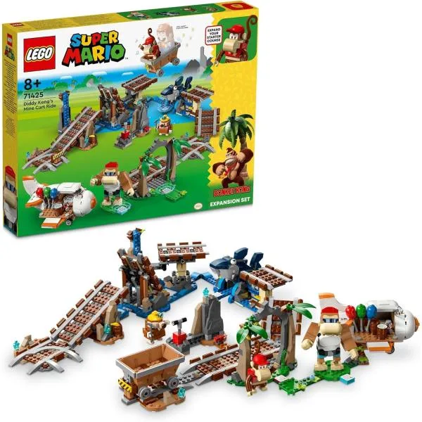 レゴ LEGO 71425 スーパーマリオ ディディーコング の トロッコライド レゴマリオ