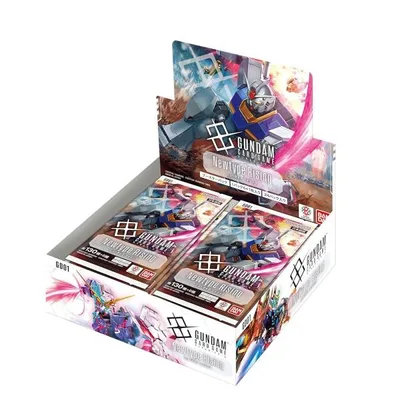 【テープ付き未開封BOX】バンダイ(BANDAI) ガンダムカードゲーム ブースターパック Newtype Rising【GD01】 (BOX)24パック入り