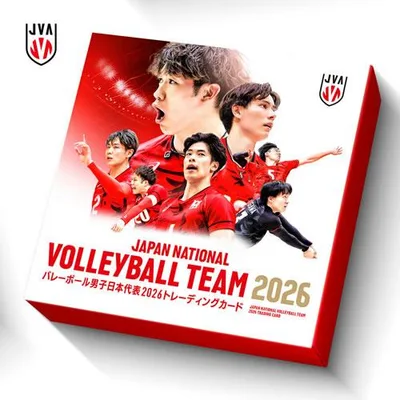 (予約)バレーボール男子日本代表2026トレーディングカード BOX(予約特典カード付) 2026年8月29日発売