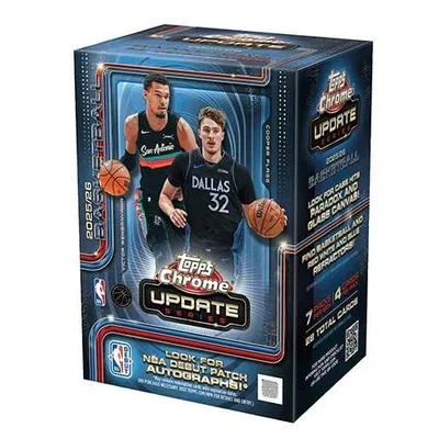 NBA 2025-26 TOPPS CHROME UPDATE VALUE BOX 8月7日発売