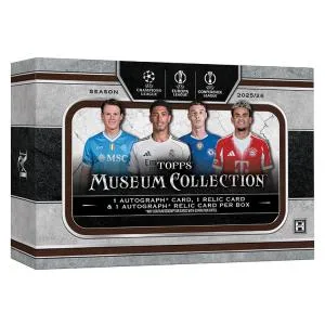 2025-26 TOPPS MUSEUM COLLECTION UEFA HOBBY BOX