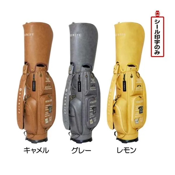 その他ブランド SHERIFF(シェリフ) ヴィンテージシリーズ メンズキャディバッグ SFV-001 2026 1st 『限定品』