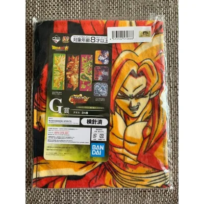 ☆ 一番くじ ドラゴンボール ULTIMATE VARIATION G賞 タオル スーパーサイヤ人4ゴジータ ロングタオル ☆