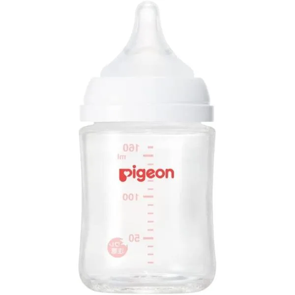 哺乳瓶 ピジョン 母乳実感 哺乳びん 160ml 0ヵ月〜 耐熱ガラス製 ベビー pigeon