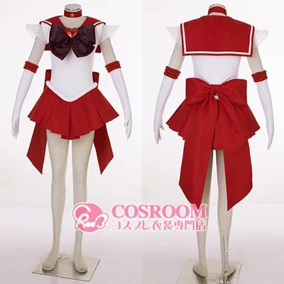 美少女戦士セーラームーンSuperS セーラーマーズ コスプレ衣装 cosplay仮装 ウィッグ追加可能 イベント クリスマス ハロウィン ステージ 文化祭 学園祭