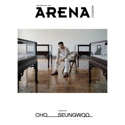 韓国 雑誌 ARENA HOMME+ 2026年 9月号 (チョ・スンウ表紙選択)Bタイプ