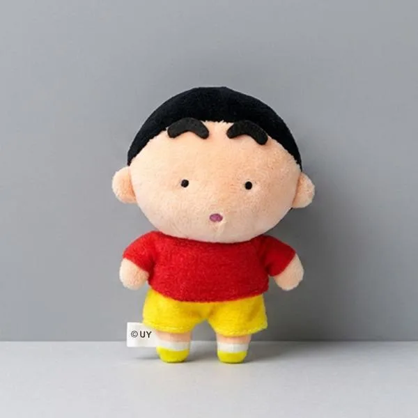韓国 コミック グッズ『クレヨンしんちゃん 人形キーリング しんちゃん』公式グッズ(韓国ライセンス正規品)