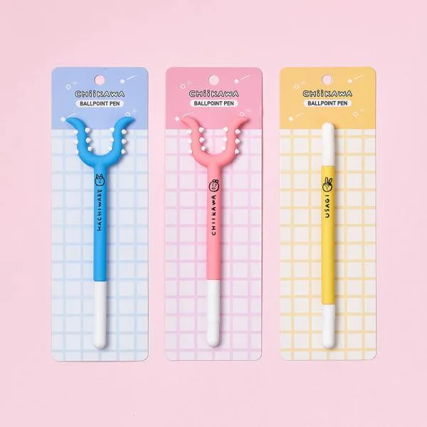 韓国 コミック グッズ『ちいかわ〜なんか小さくてかわいいやつ〜 武器 ボールペン(3種類から一つ選択)』公式グッズ