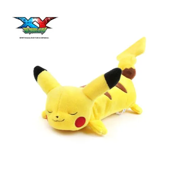 【ポケットモンスター XY】『ピカチュウ ぬいぐるみ ペンケース ポケモンXY』筆箱 人形(韓国公式ライセンスグッズ:輸入品)