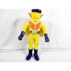 美品 ポピー 秘密戦隊ゴレンジャー キレンジャー ソフビ フィギュア