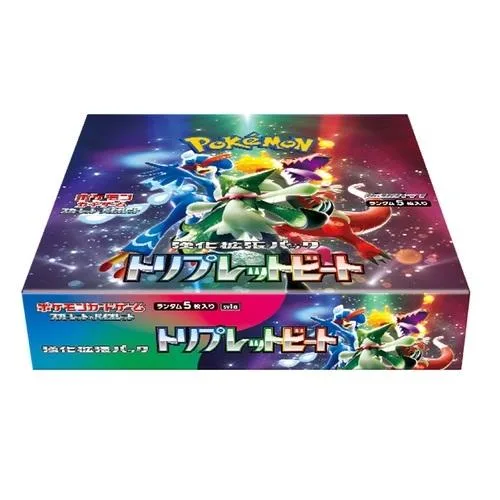 『新品 シュリンク付き 未開封』ポケモンカードゲーム スカーレット&バイオレット 強化拡張パック 「トリプレットビート」 BOX