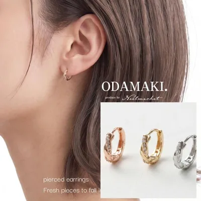 ピアス アレルギー対応 つけっぱなし フープピアス 18金 レディース 金属アレルギー シルバー925 ミニピアス ニッケルフリー