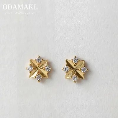 Earrings Hypoallergenic 18K Ladies Leave-on Accessories Silver 925 Present Gift