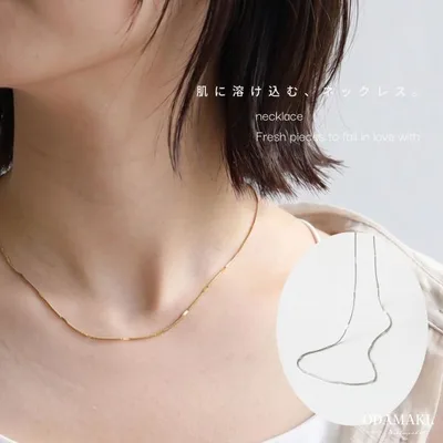 ネックレス アレルギー対応 つけっぱなし ステンレス スキンジュエリー レディース 女性 プレゼント ギフト