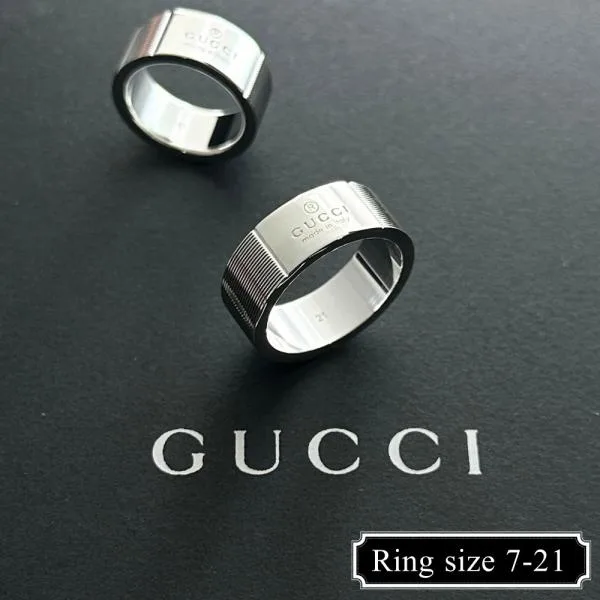 GUCCI グッチ リング 指輪 メンズ レディース ユニセックス シルバー925 選べるサイズ 誕生日 結婚式 結婚記念日 爆買 成人 卒業 入学