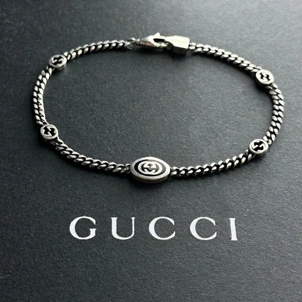 GUCCI グッチ チェーン ブレスレット メンズ レディース ブランド ジュエリー 誕生日 結婚式 結婚記念日 爆買 成人 卒業 入学