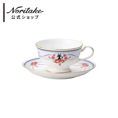 ノリタケ 魔女の宅急便 カップ&ソーサー(ブルー) ( 食器 ジブリ ティーカップ コーヒーカップ 青 ティーカップ おしゃれ ブランド