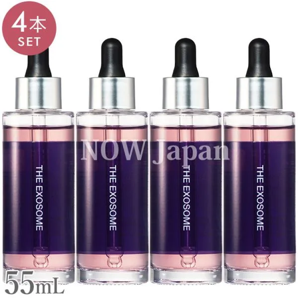 エクソソーム ハイクラス モイストエッセンス 55mL◆4本セット 送料無料 日本製 美容液 幹細胞由来 FGF EGF 高濃度ヒト幹細胞 エイジングケア 年齢肌 キメ