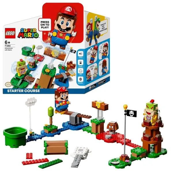レゴ (LEGO) スーパーマリオ おもちゃ レゴ(R)マリオ(TM) と ぼうけんのはじまり 〜 スターターセット クリスマスプレゼント クリスマス