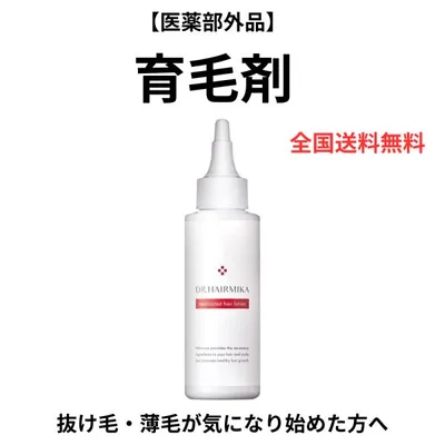 【医薬部外品】育毛剤 ドクターヘアミカ 薬用ヘアローション 100ml 抜け毛 薄毛 ふけ かゆみ 予防 頭皮ケア 男女兼用 DR.HAIRMIKA