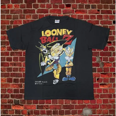 DRAGON BALL / ドラゴンボール Looney Tunes / ルーニー テューンズ Tシャツ アニメTシャツ 映画Tシャツ