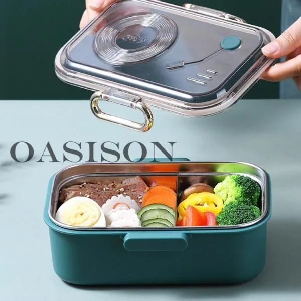 弁当箱 ランチボックス お弁当箱 弁当 仕切り 学校学生 会社出勤 食事用 遠足 ピクニック 大人 北欧 通勤 通学