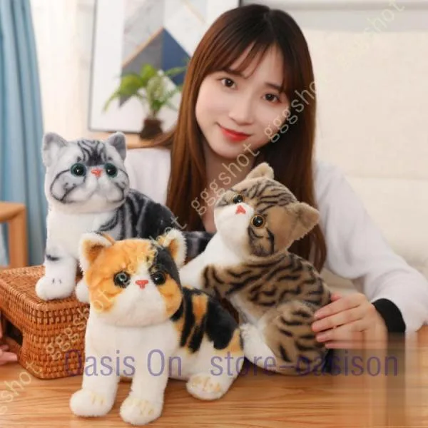店飾りネコ 猫 ぬいぐるみ 抱き枕 ねこ 洗える かわいい リアル 猫抱き枕 ねこ縫い包み 猫 プレゼント用 誕生日 リアル抱き枕 変形しにくい 記念日 置き型