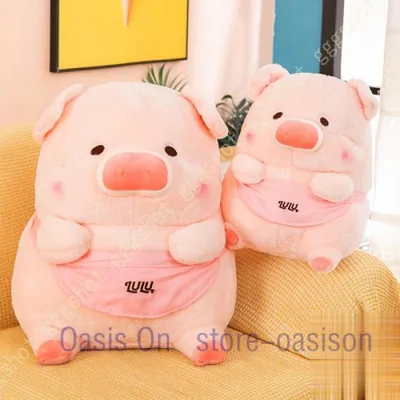 ยัดไส้ของเล่นหมู หมอนร่างกายน่ารัก ขนาดใหญ่พิเศษ ปุยยัดไส้ของเล่นภายใน เบาะงีบ ตุ๊กตาน่ารัก ของขวัญปัจจุบัน เบาะ สัตว์น่ารัก หมอนนอนร่วม
