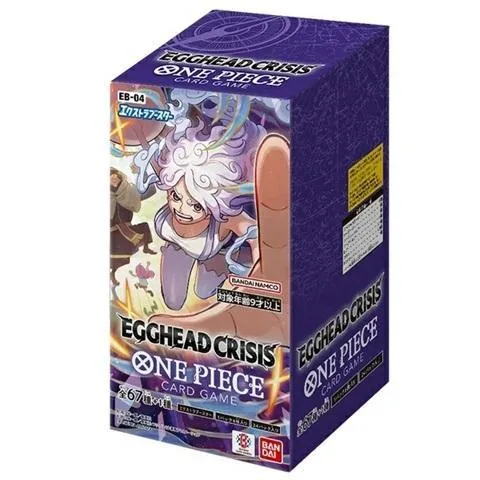 外箱訳あり 新品未開封 ワンピースカード エクストラブースター EGGHEAD CRISIS EB-04 バンダイ BANDAI ONE PIECE テープ付き