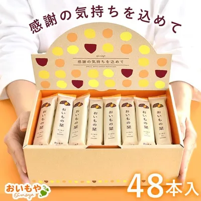 プチギフト 退職 お菓子 個包装 挨拶 大入り 48本 チョコレート クッキー 大量 スイーツ お礼 産休 転勤 異動 出産 産休前 おいもの栞 ギフト