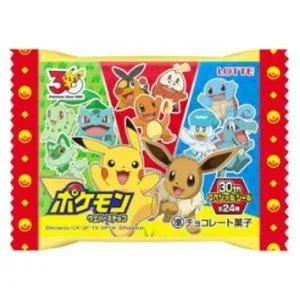 ロッテ ポケモンウエハースチョコ 1枚入×30個