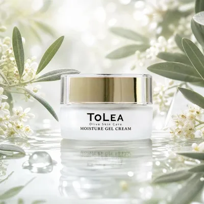 無添加化粧品 トレアモイスチャーゲルクリーム 50g 東洋オリーブ TOLEA フェイスクリーム ナイトクリーム
