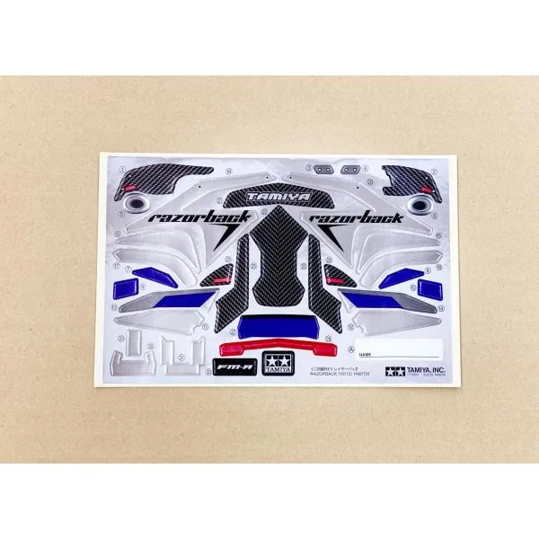 レイザーバック ステッカー ミニ四駆REV18713 ばら売り